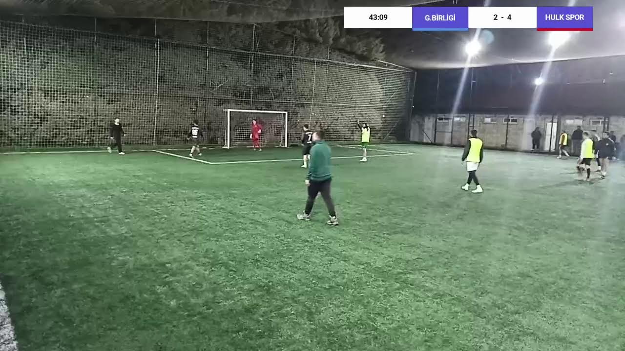 Mini futbol Gaziantep 
G.BİRLİGİ VS HULK SPOR