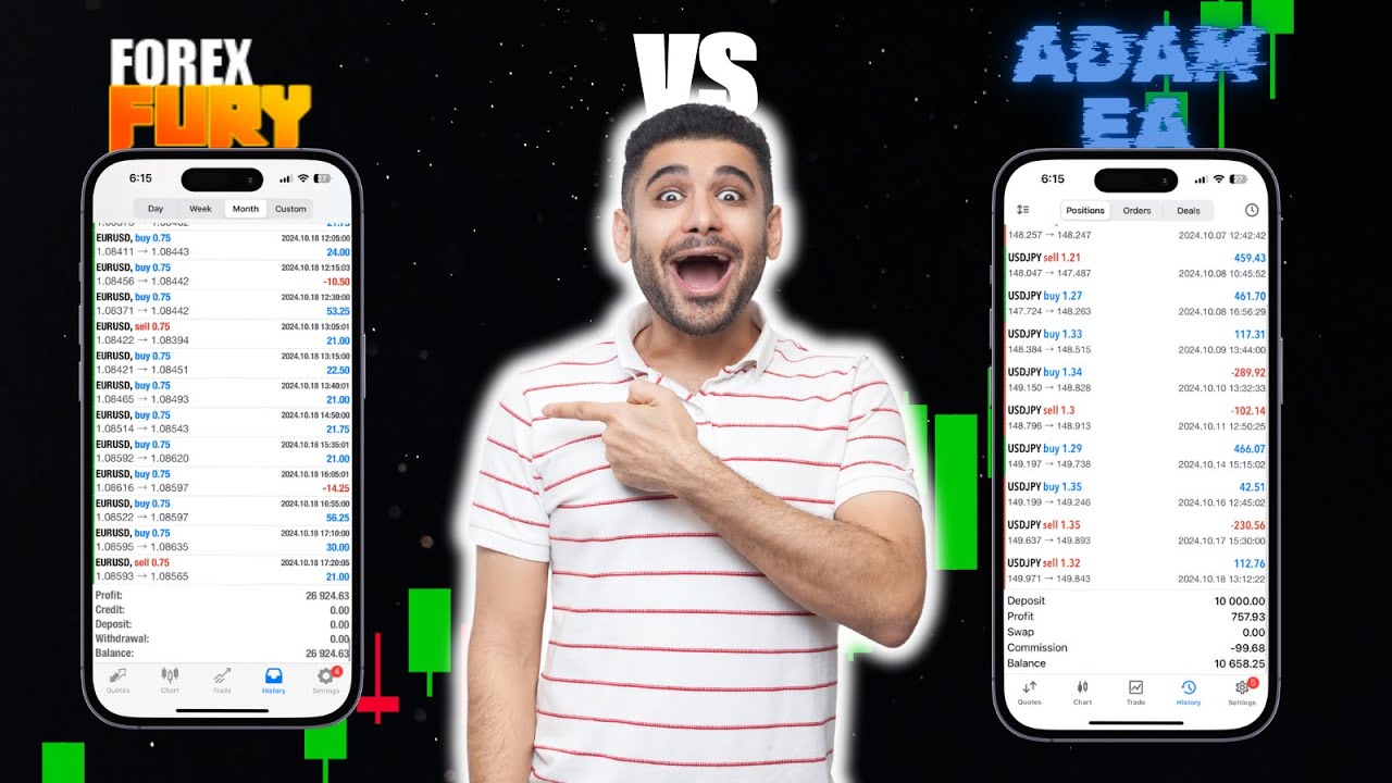 Forex Fury vs Adam EA: The BEST FOREX EA'S HEAD TO HEAD!!