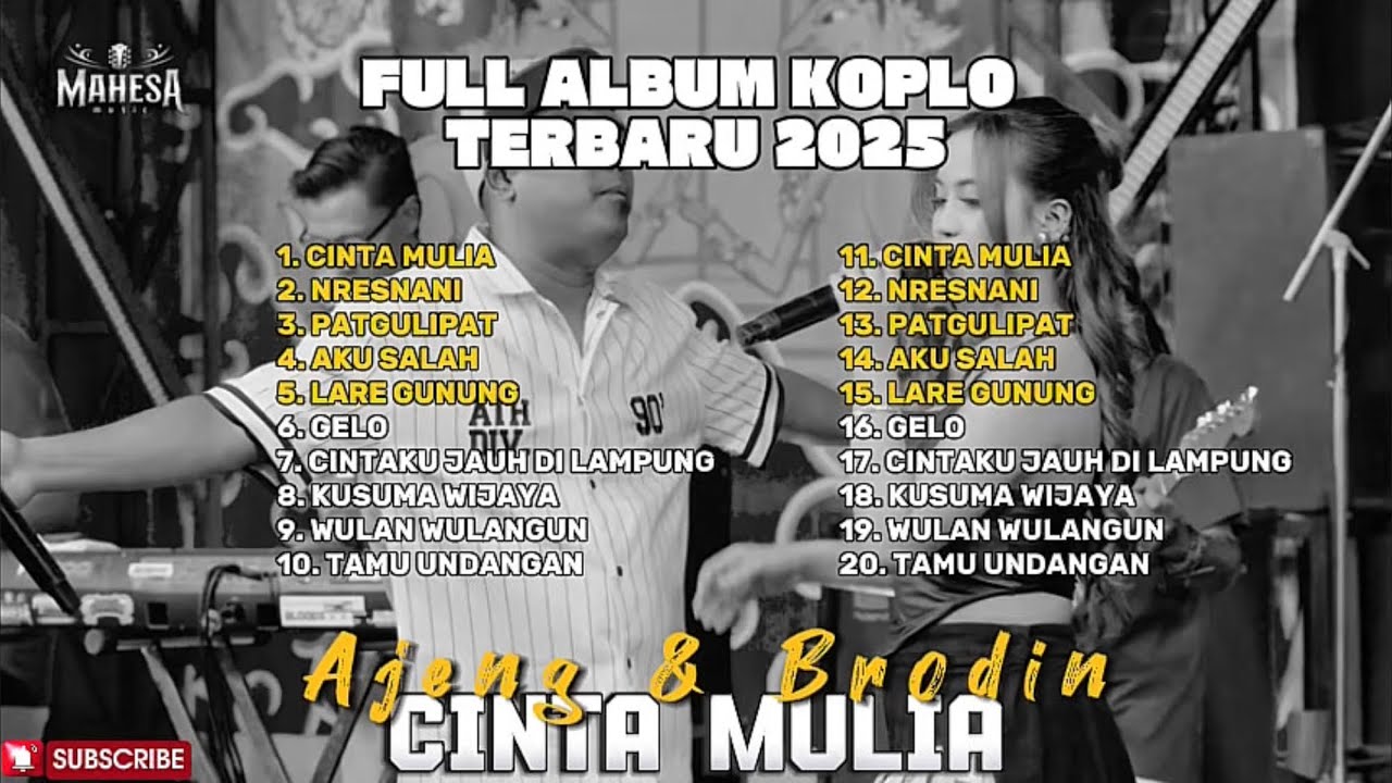 CINTA MULIA - AJENG FEBRIA FT BRODIN FULL ALBUM TERBARU DANGDUT KOPLO TERBARU 2026