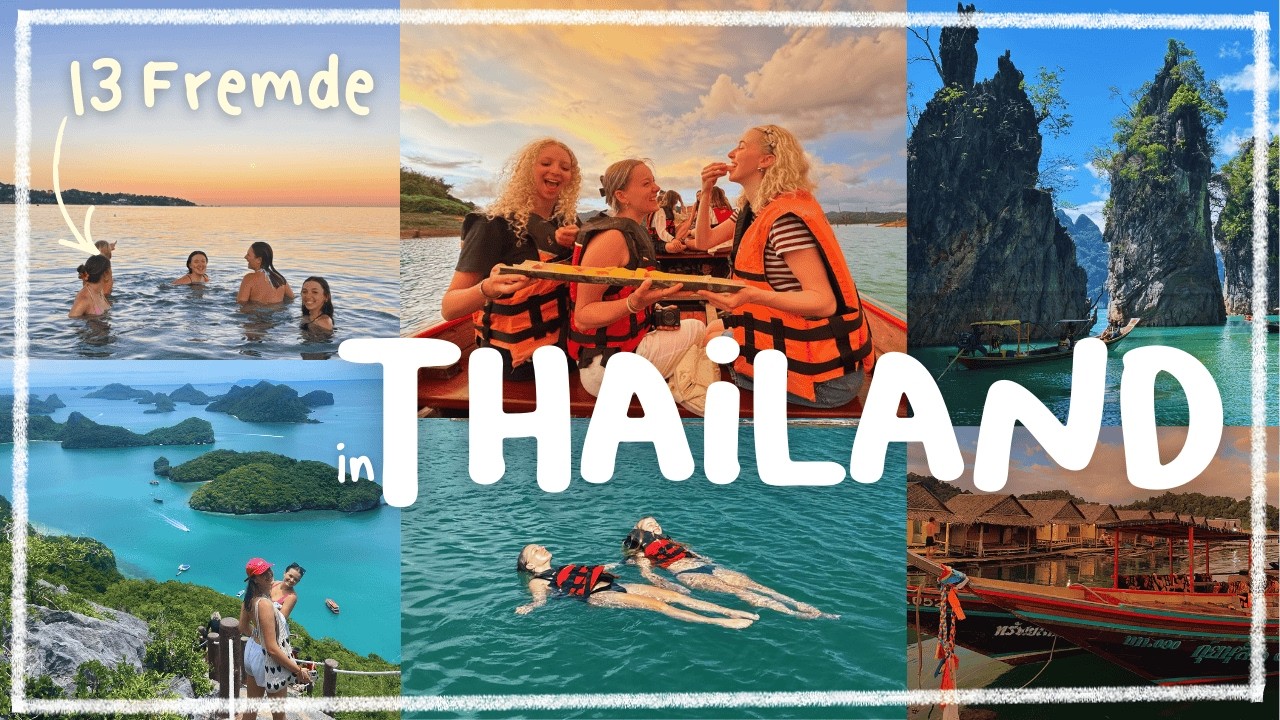 ich bin mit 13 Zuschauerinnen durch Thailand gereist 🌺 Jackie Alice