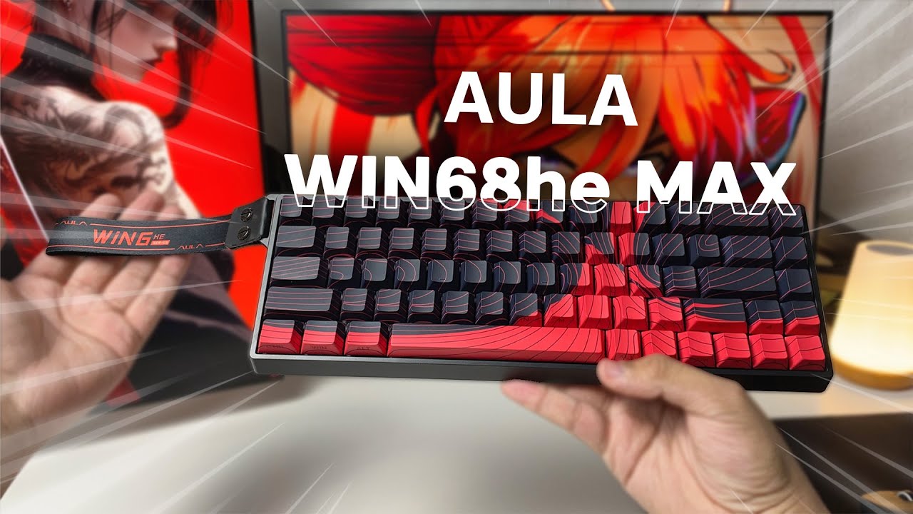 Melhor Teclado Magnético Custo-Benefício em 2025? - AULA WIN 68HE MAX