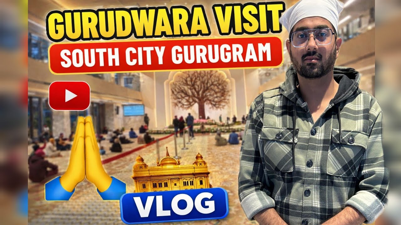 Peaceful Day at Gurudwara & Saras Mela Gurugram | Full Vlog