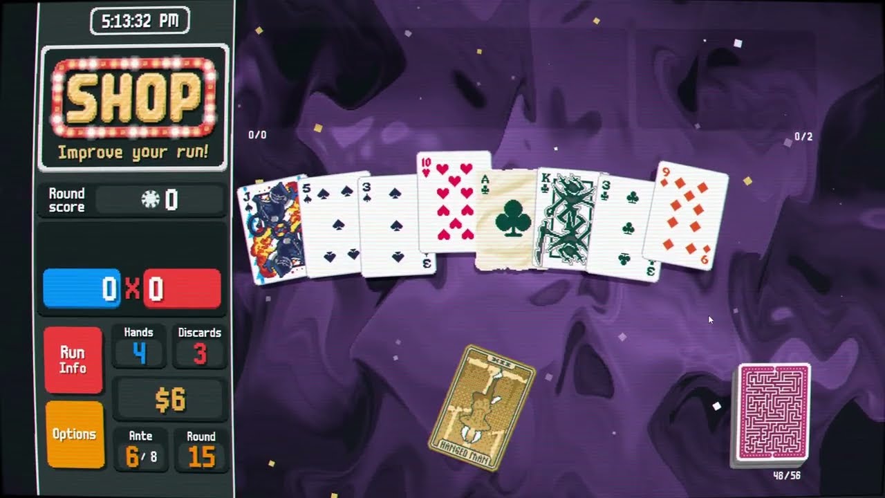 [Balatro] Jokerless Challenge - Skipless (Flush Build)