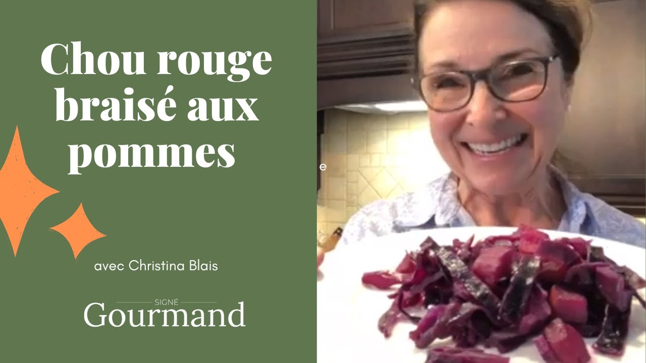 RECETTE DE CHOU ROUGE BRAISÉ AUX POMMES