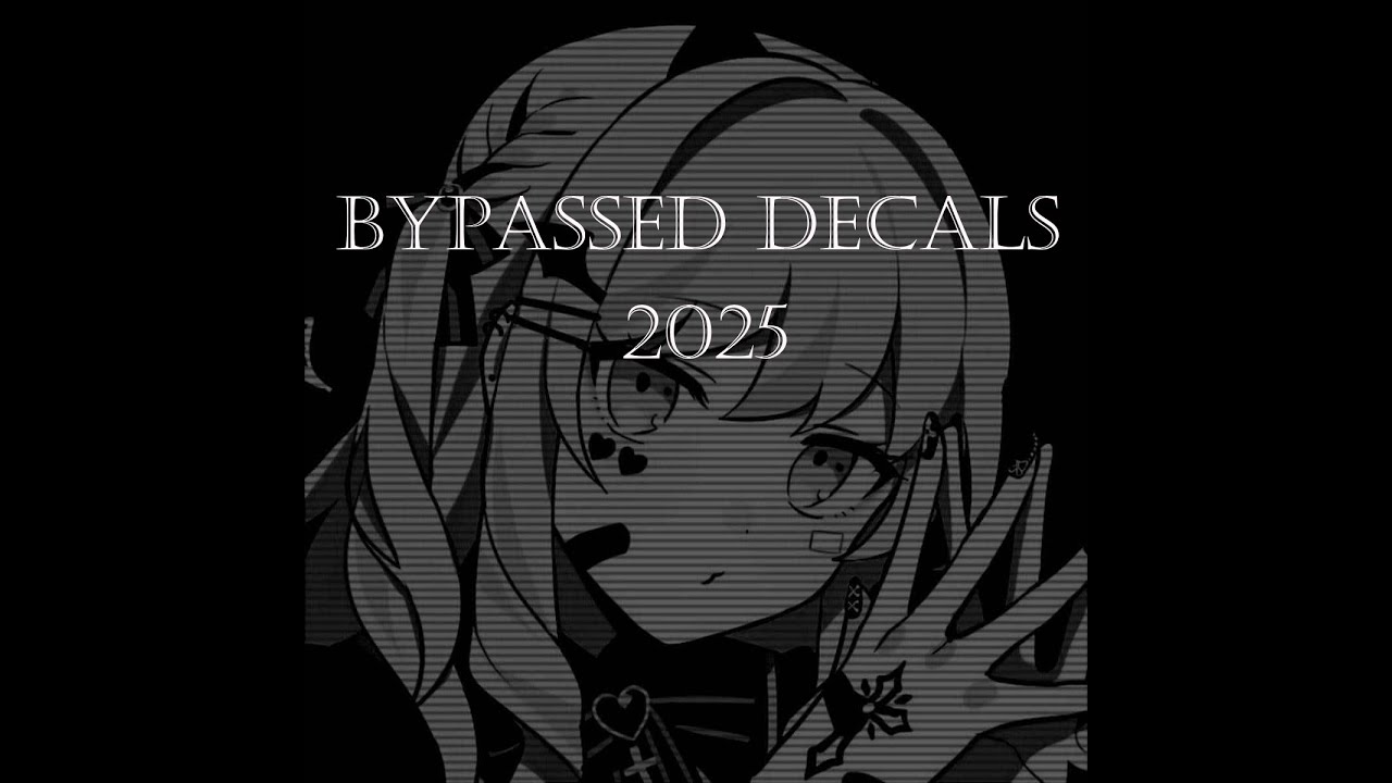 ROBLOX BYPASSED DECALS 2025 (UNLEAKED RARE) #1