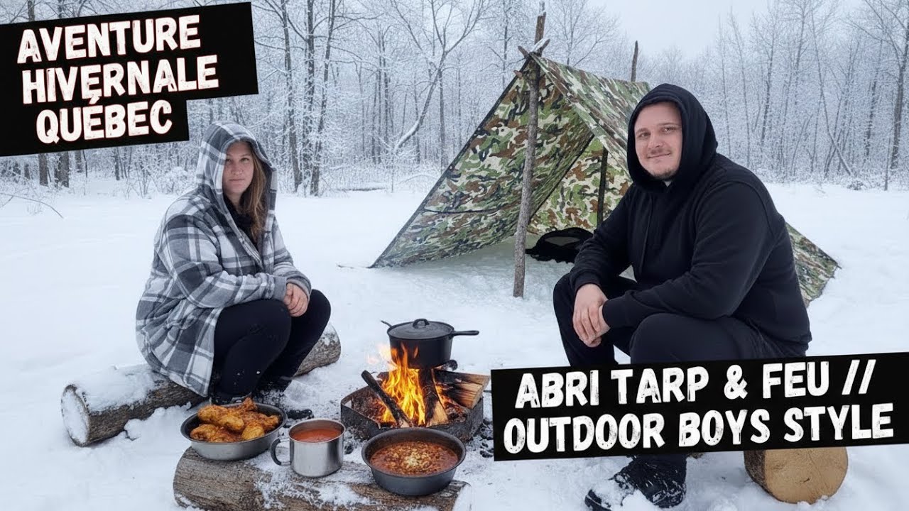 Camping OutdoorBoys Style Québec -15°C • TERRE PUBLIQUE