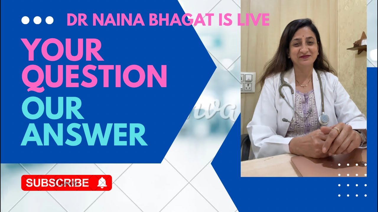 🔴Live| Q&A | Homeopathy | Dr Naina Bhagat #live #livestream #doctor