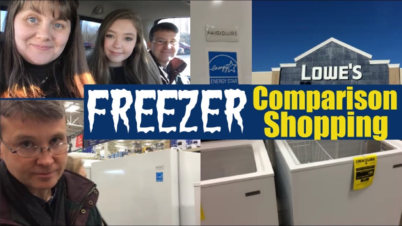 Freezer Comparison Shopping with Rick and Briana
