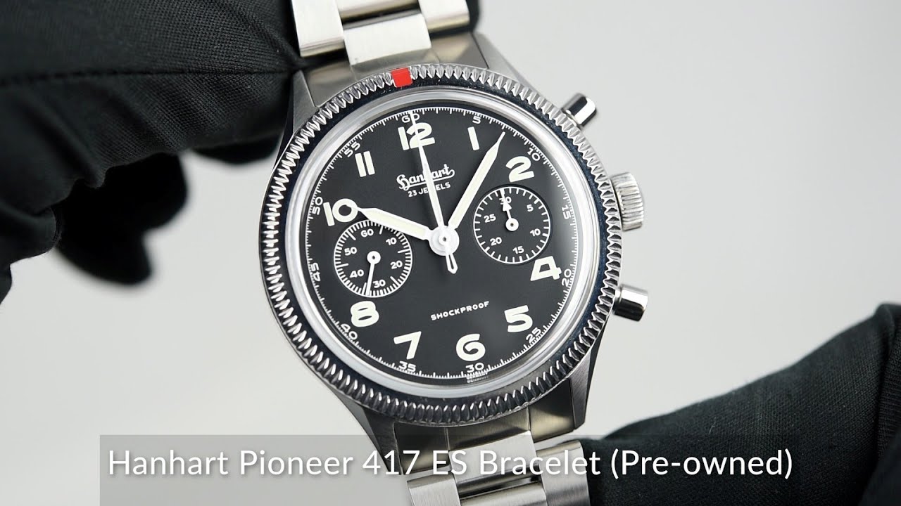 Hanhart Pioneer 417 ES Bracelet (Pre-owned)