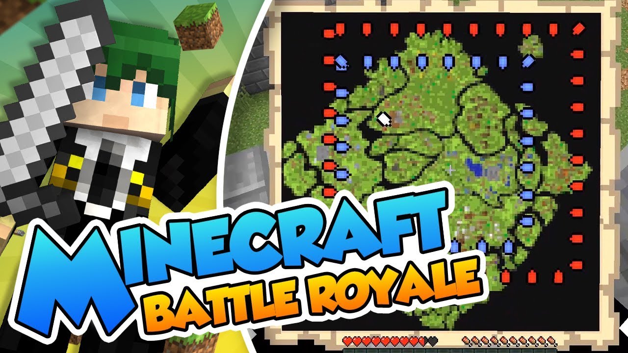 ¡PUBG/Fortnite en Minecraft! - Minecraft minijuegos (Battle Royale) con @Naishys
