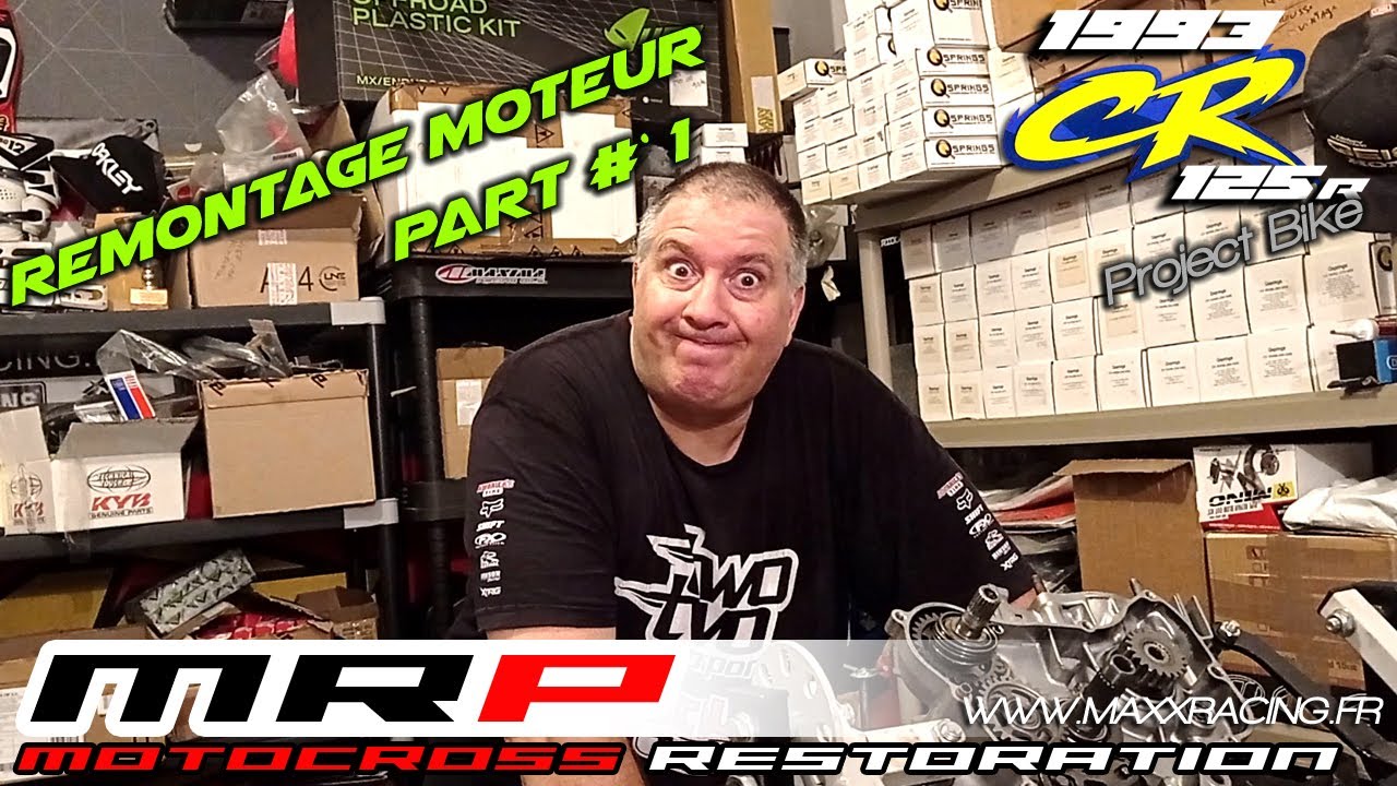1993 Honda CR 125R // Remontage moteur partie 1
