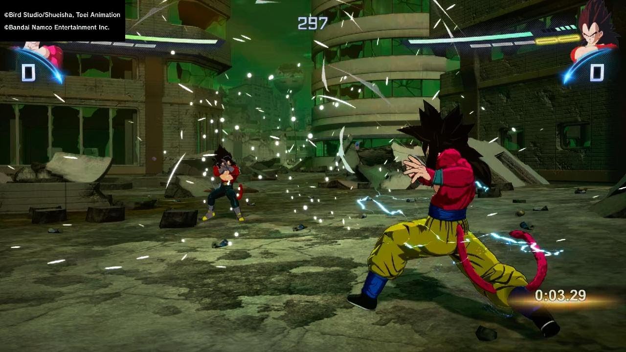 Sparking! ZERO MISSION 100 SSJ4 Battle 