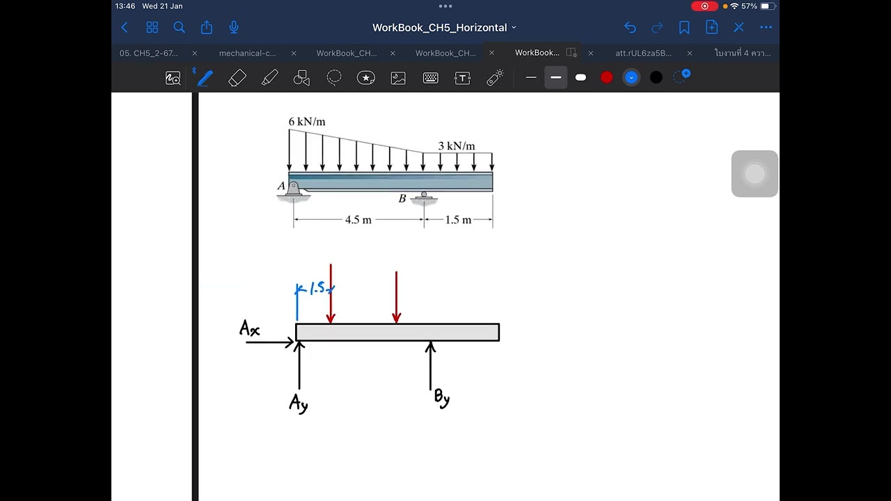 Equilibrium of a rigid body 1