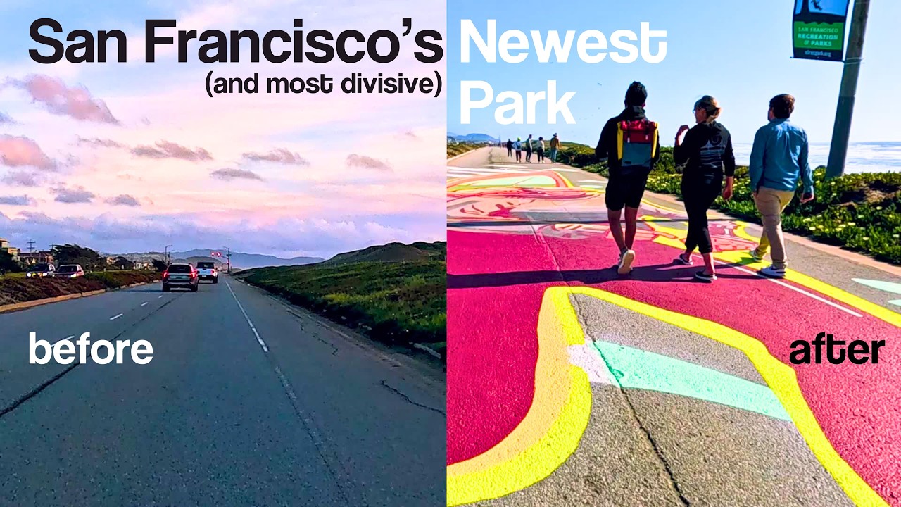 San Francisco just removed a highway (some locals are 𝙈𝘼𝘿)🛣️🏖️