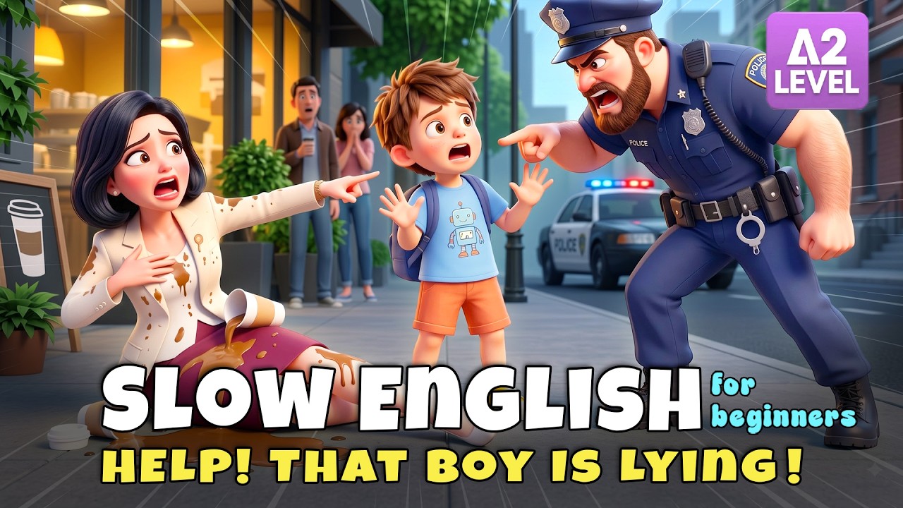 The Rich Woman Blamed Leo! What Happened? I Slow English Listening Story (A2)