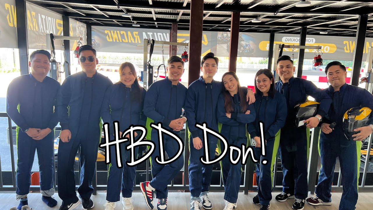 Don's Birthday + Karting Vlog by Shine de Jesus