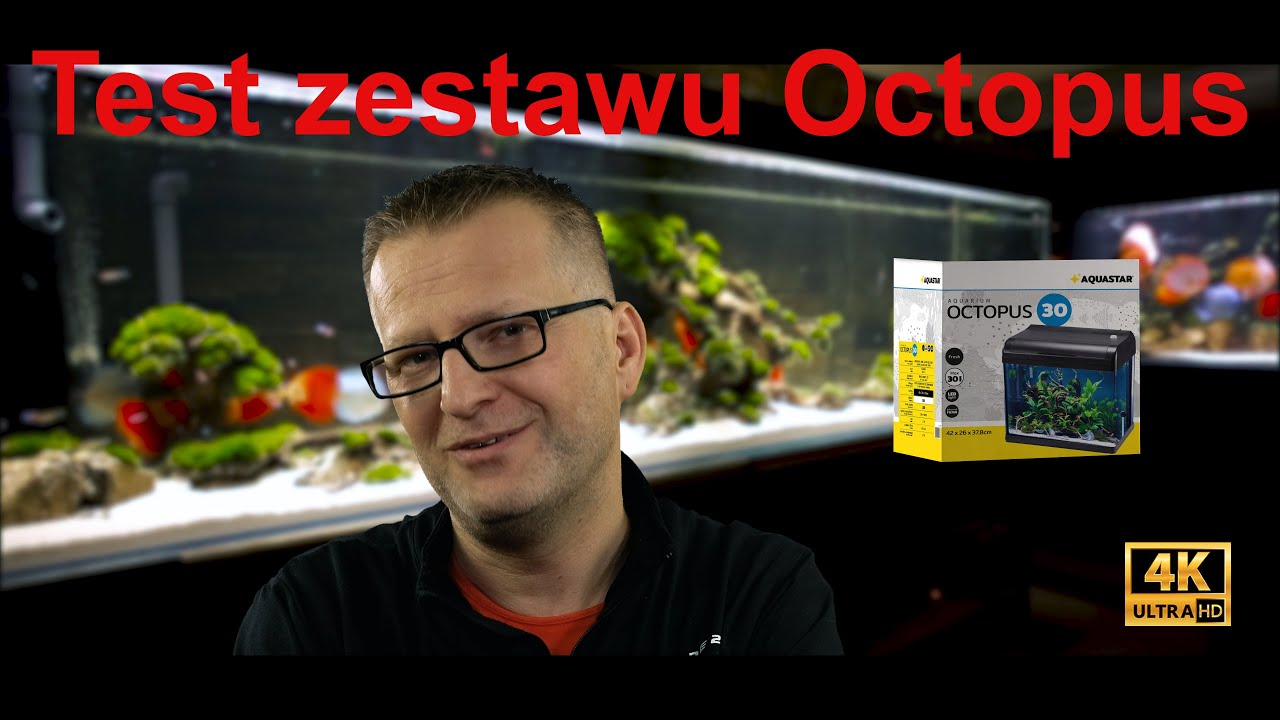 Test zestawu akwarystycznego Aquastar  Octopus