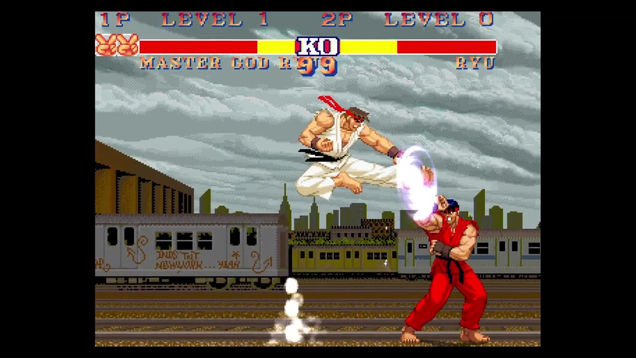 BEST MUGEN FIGHTS MASTER GOD RYU vs ICE RYU