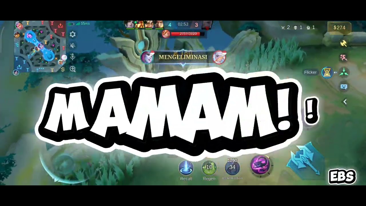 SELENA AUTO FIRST BLOOD | SOLO RANK DI TROL ANAK ANAK 