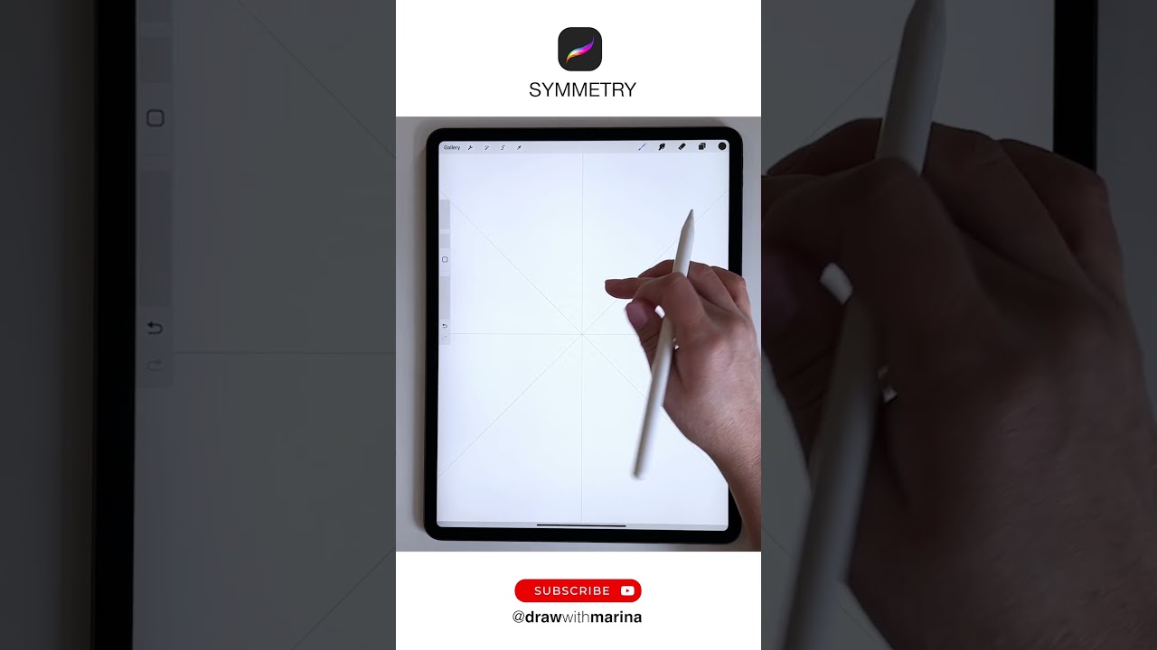 How to use the Radial Symmetry Tool in Procreate