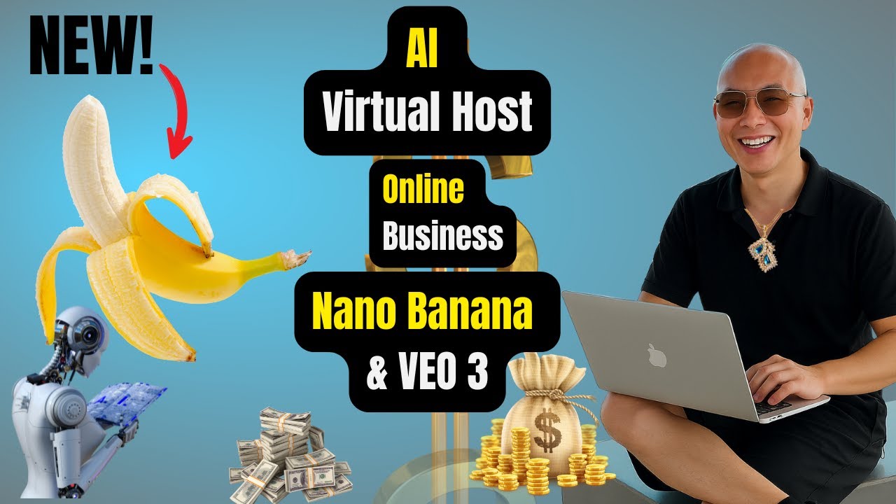 👉 Create an AI Virtual Host for Online Business | Tutorial with Nano Banana & VEO 3