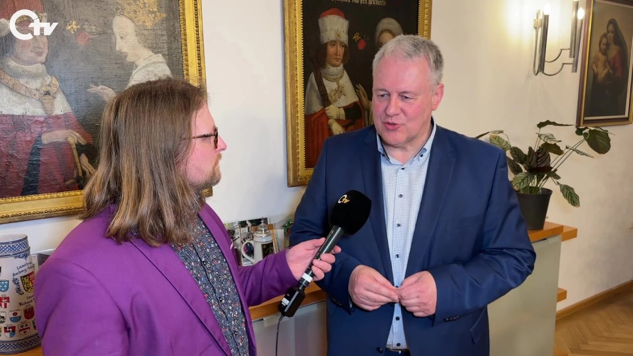 Landrat Richard Reisinger im Interview &ndash; Michael Zeitler berichtet aus Amberg-Sulzbach