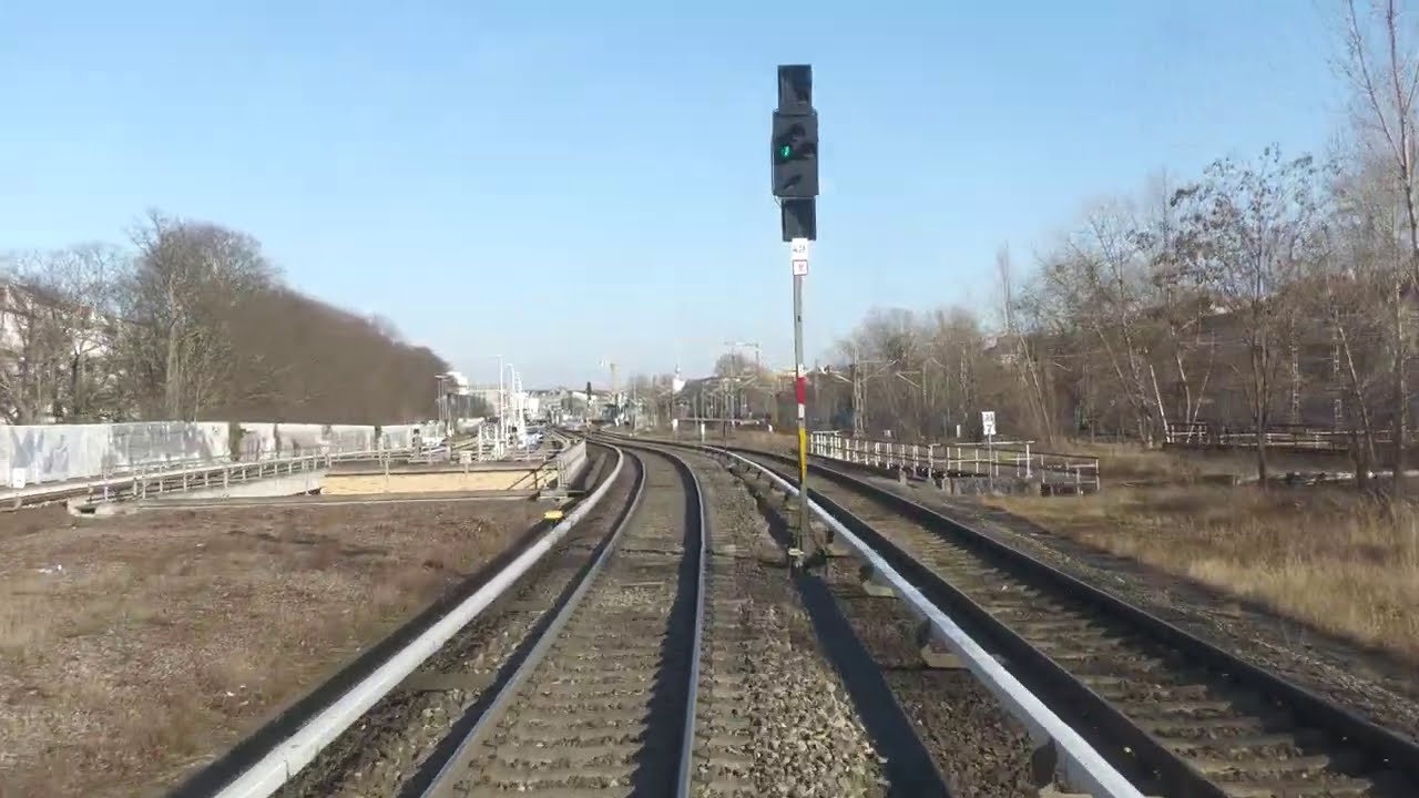 Führerstandsmitfahrt S-Bahn Berlin von Berlin Spandau nach BER Terminal 1-2