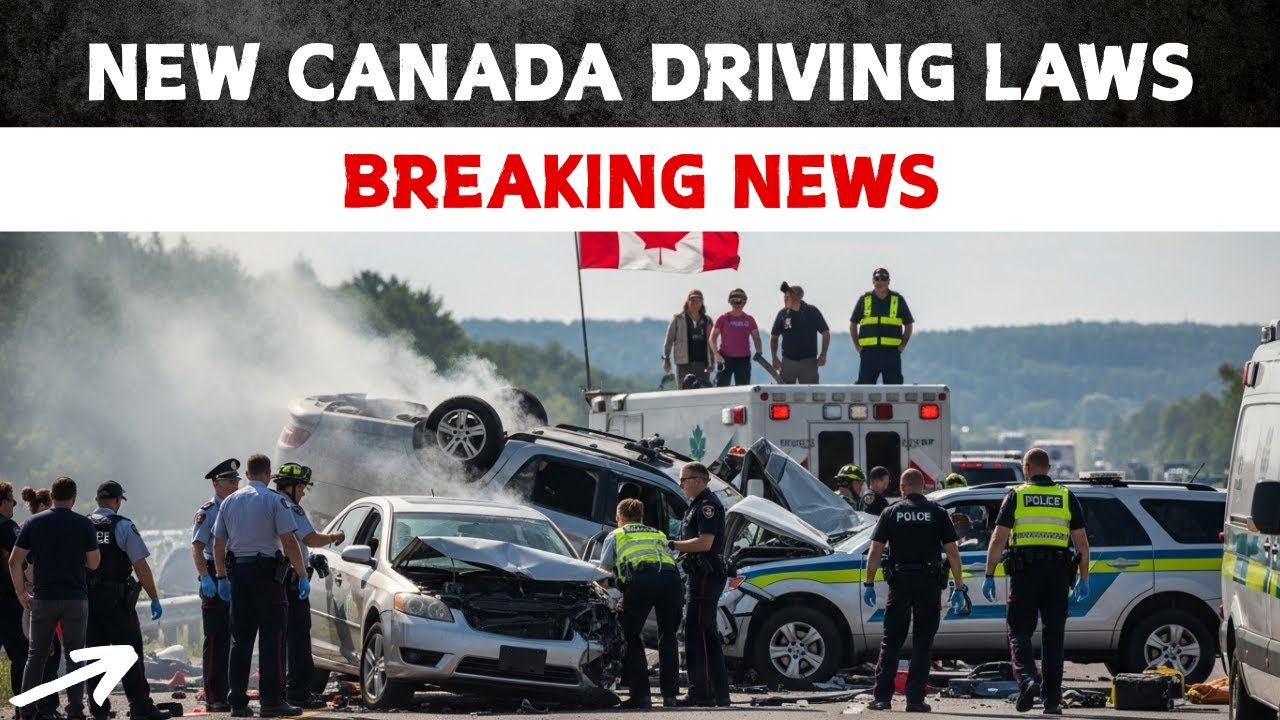 Breaking News 2026: New Canada Driving Laws Start March 1 – Know This or Pay a $2,500 Fine!