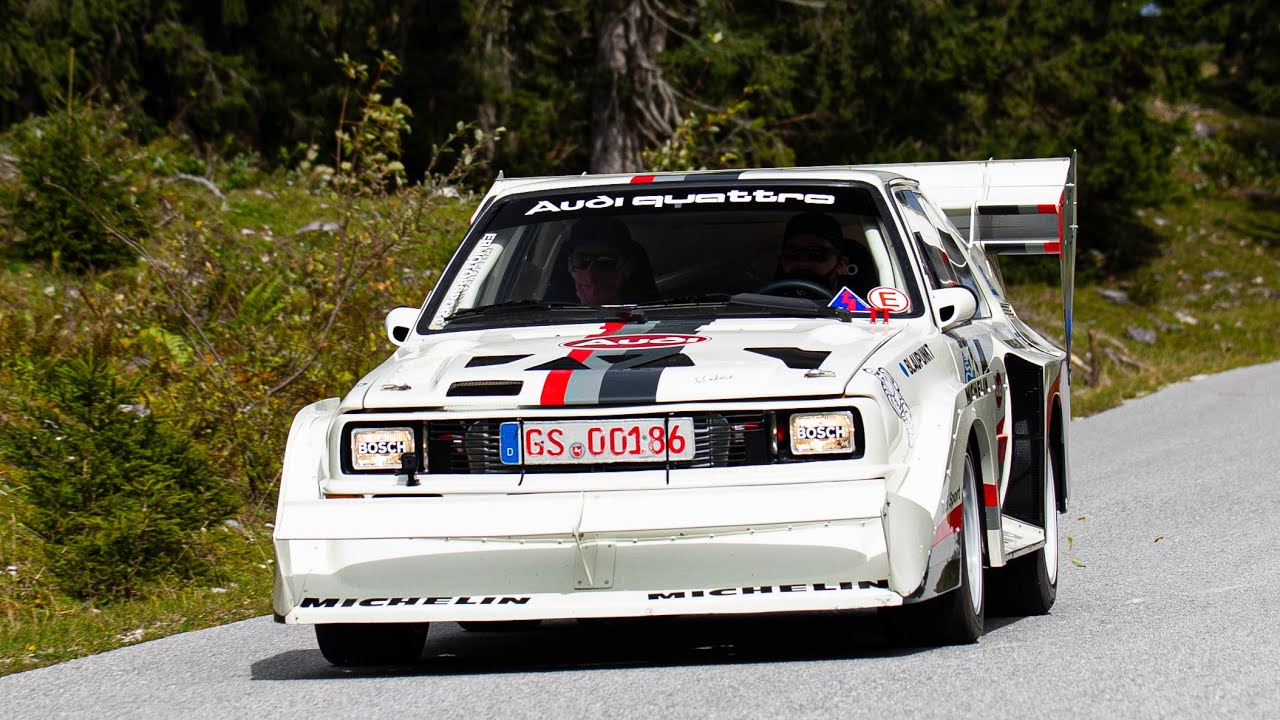 Audi S1 Pikes Peak pure 5 Cylinder Turbo Sound