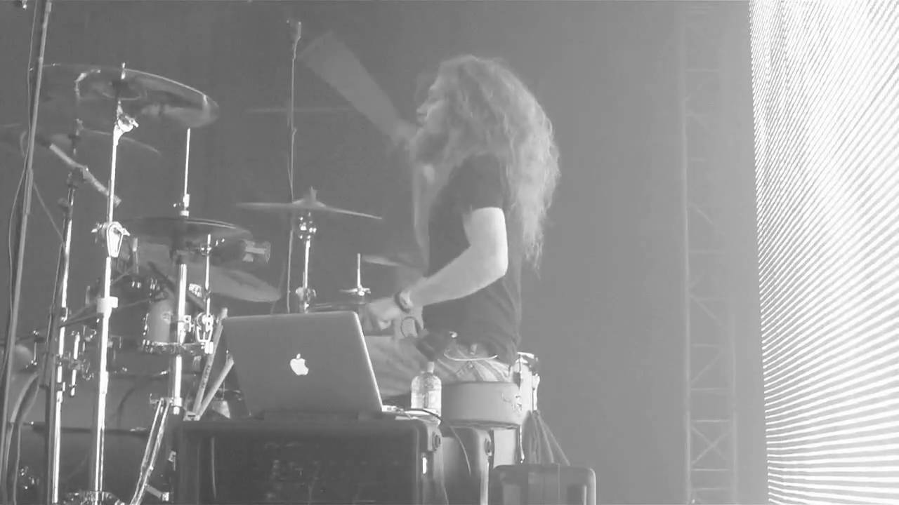 Merlin Sutter - 'Gray Sublime Archon' by Eluveitie, live at Graspop (2010) [Official Drum Cam]