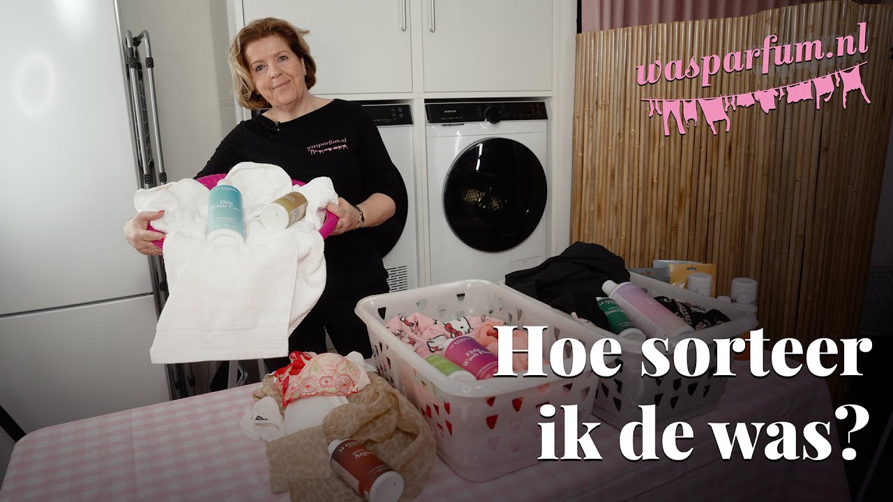 Wasgoed sorteren doe je zo! #sorteren #wasparfum