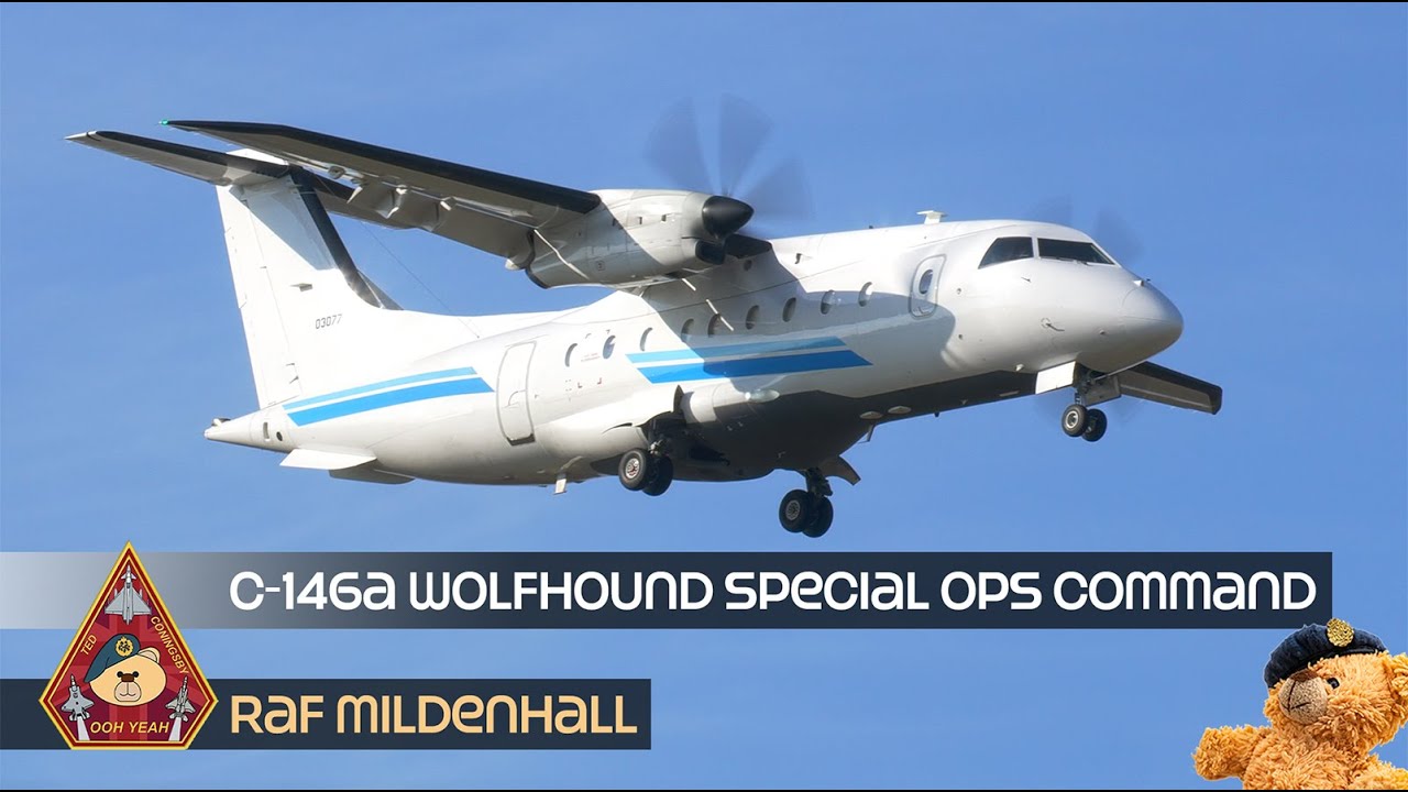 WELL LOOK AT THIS! SPECIAL OPERATIONS COMMAND C-146A WOLFHOUND • AFSOC USAF RAF MILDENHALL