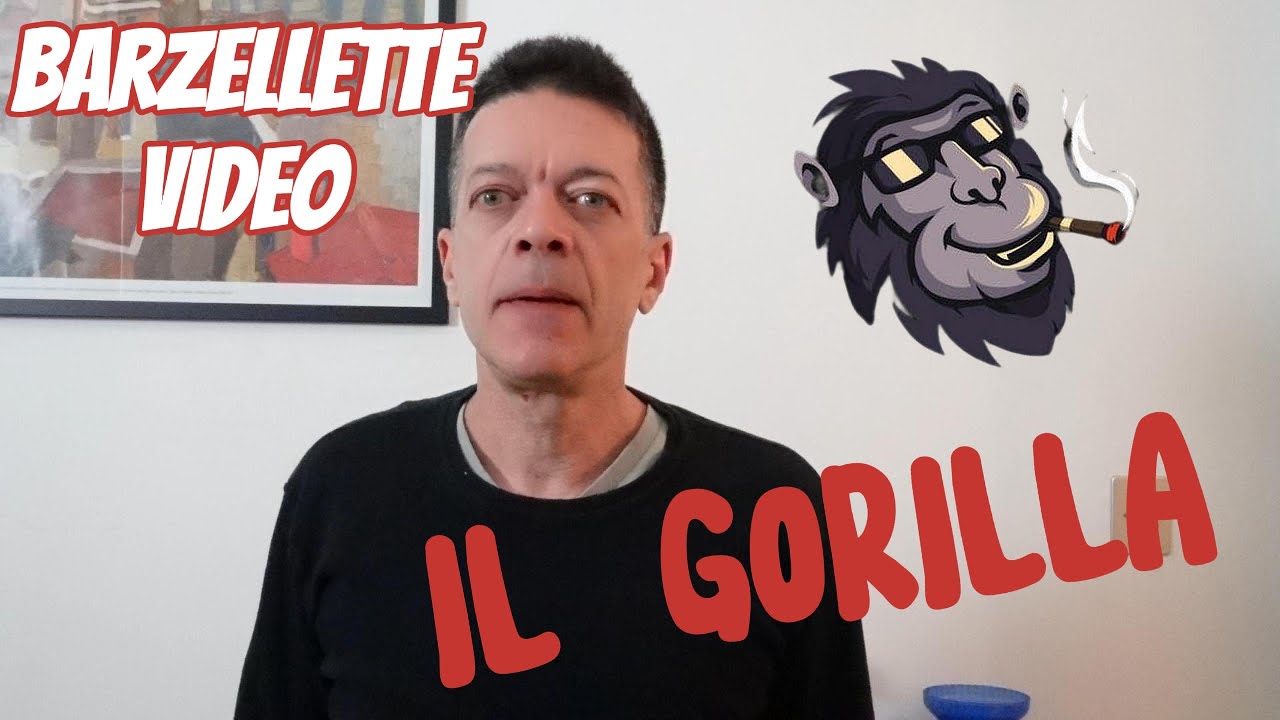 Il gorilla 🐵🚬 BARZELLETTE DA NON PERDERE 🤣