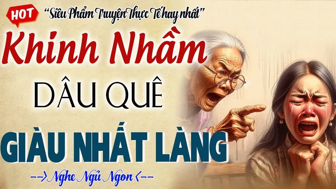 Làng quê đặc sắc, cô dâu giàu nhất làng bị khinh nhầm, mọi tình huống khiến người nghe phải rùng mì