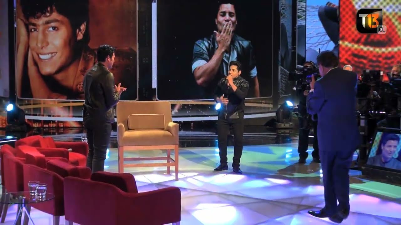 Este es backstage de la visita de Chayanne a Estamos Invitados de C13