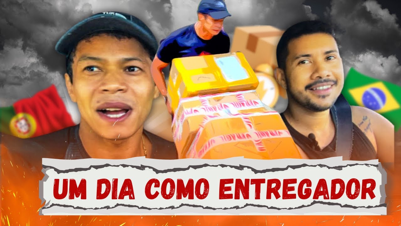 SAIBA como é a vida do MOTORISTA de LIGEIROS em Portugal. Passei 12h trabalhando nas ENTREGAS 📦
