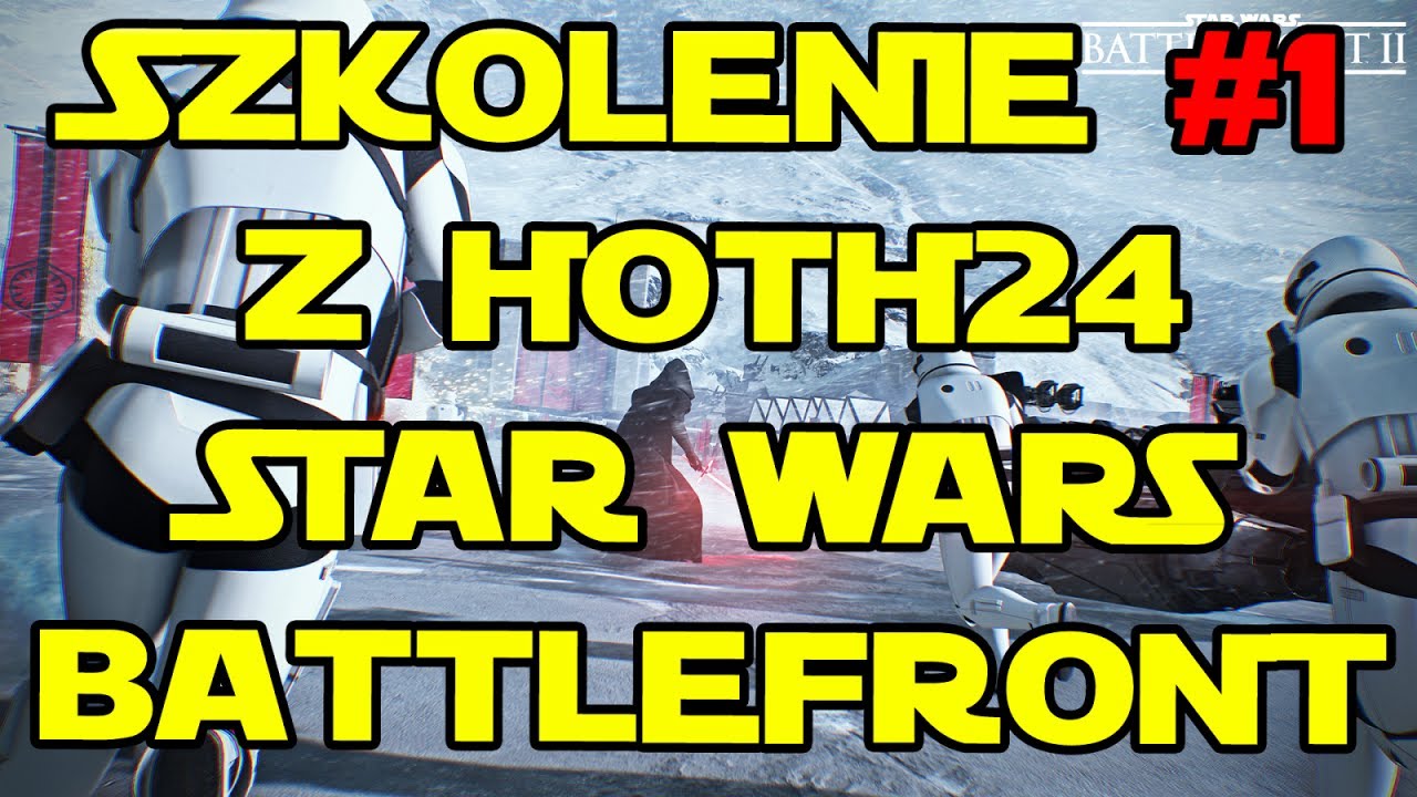 STAR WARS BATTLEFRONT SINGLEPLAYER SZKOLENIE Z HOTH24 #1