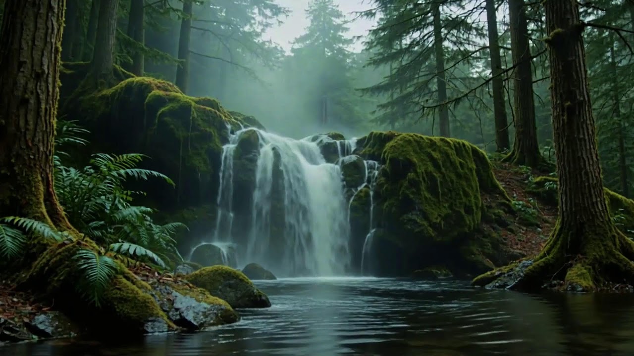 Soothing Flowing River with Birdsong Soundscape for Mental Clarity