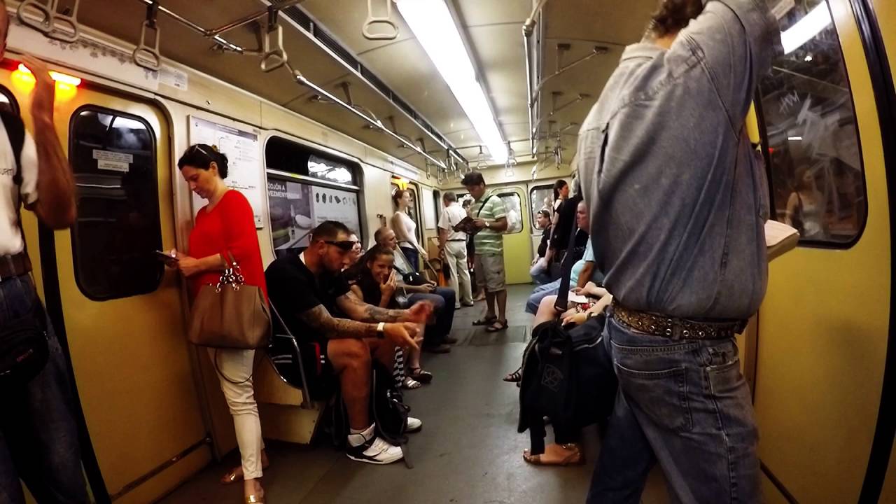 Ride in the Metro of Budapest, Hungary - 1080p 60fps