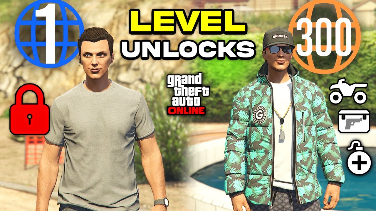 ЛУЧШИЕ возможности GTA Online открываются с повышением уровня! (Оружие, способности и многое другое)