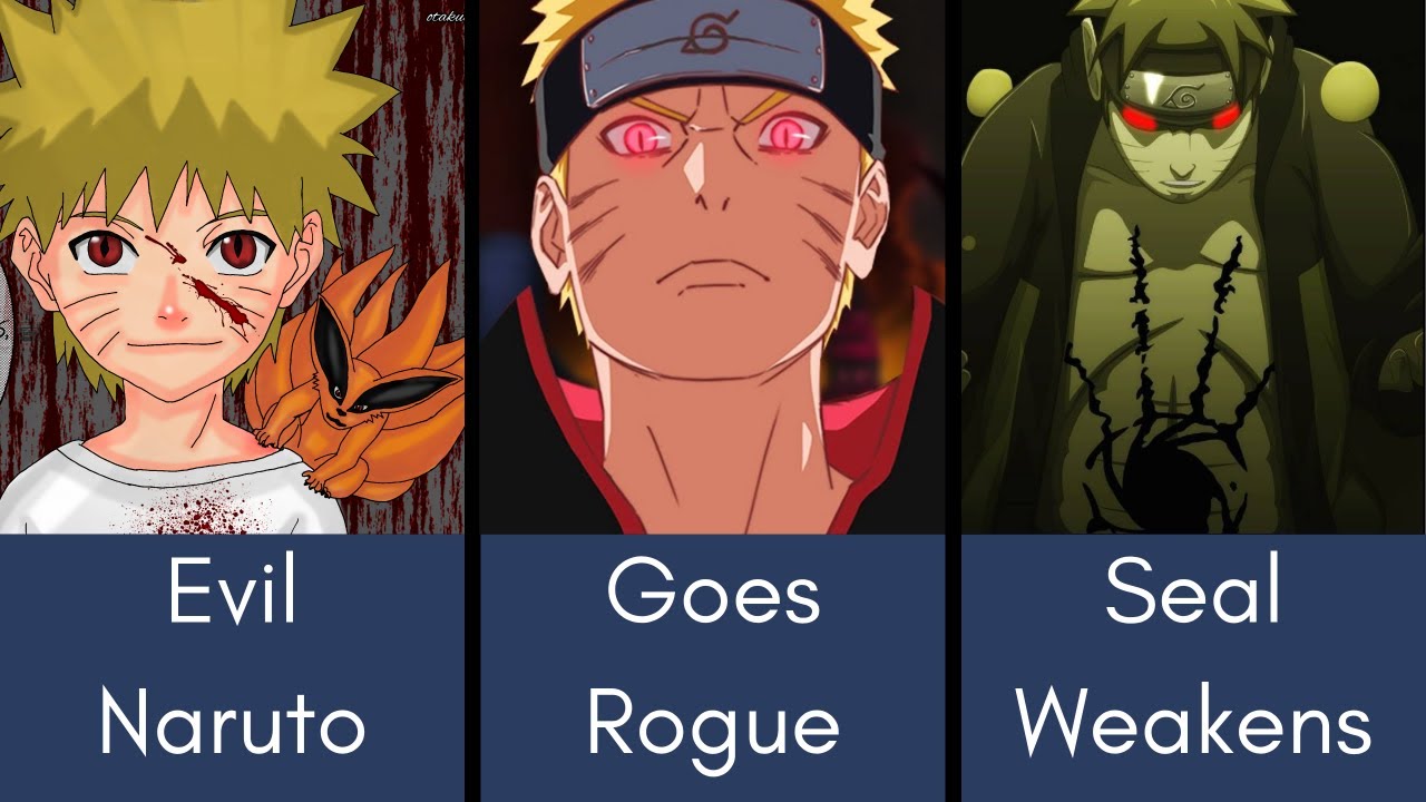 What if Naruto turned Evil