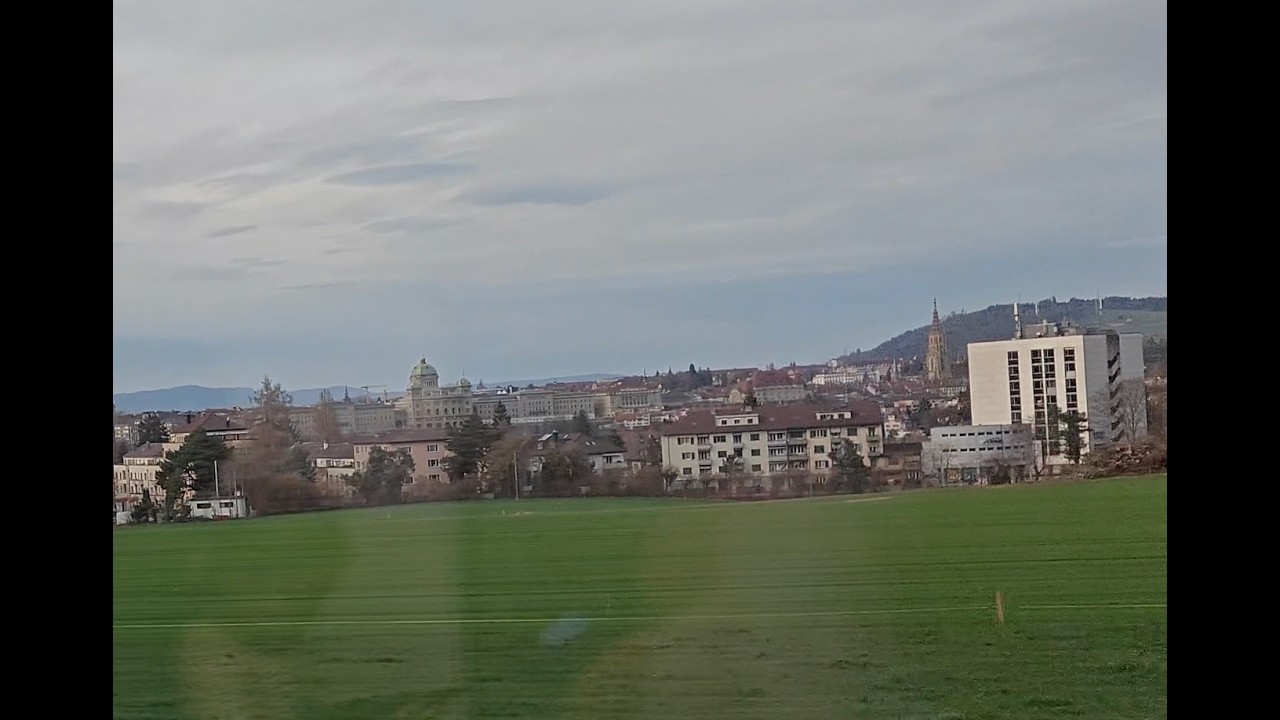 Passenger POV Train Belp - Bern | Swiss Outdoor Shots