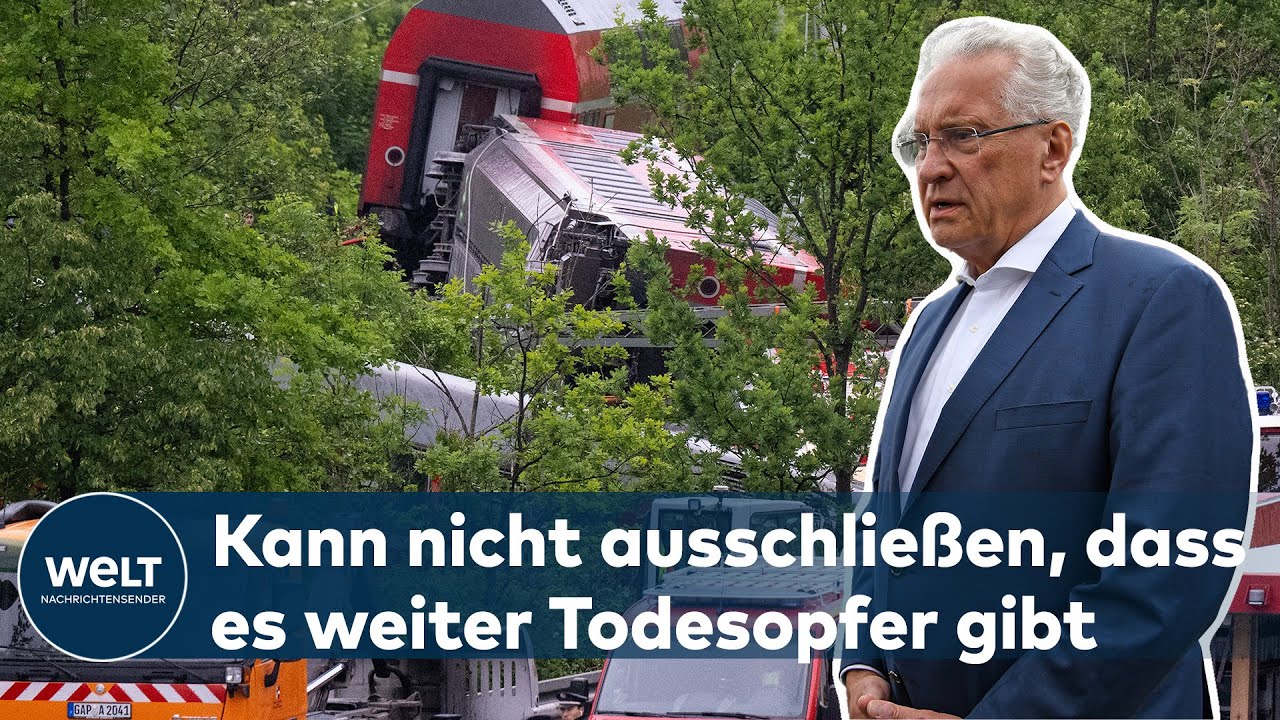 TÖDLICHES ZUGUNGLÜCK: Mehr Todesopfer nicht auszuschließen - Ursache rätselhaft | WELT Thema