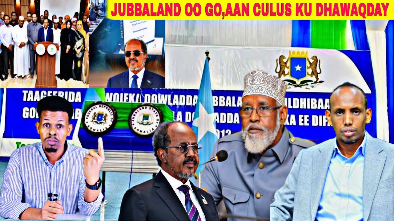 #DEGDEG: Jubbaland oo go,aano culus ku dhawaaqday oo ka dhan ah wax ka badalka Dastuurka.