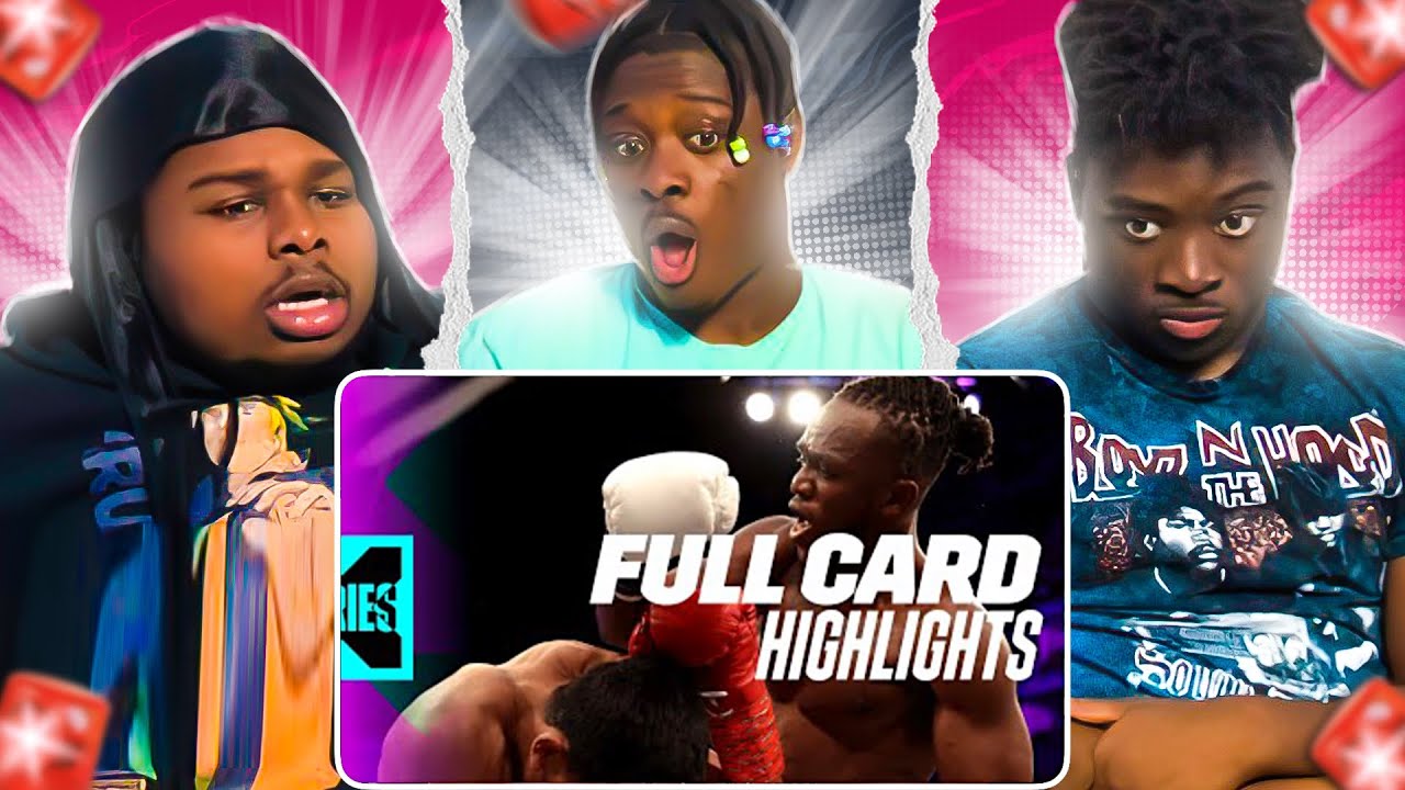 KSI & DEJI FIGHT HIGHLIGHTS REACTION!