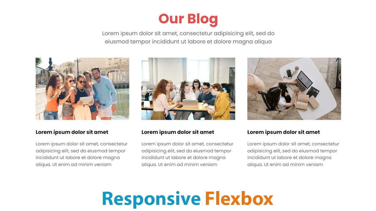 Responsive Free Blog Website Card Using HTML & CSS | Responsive Blog Sites Design