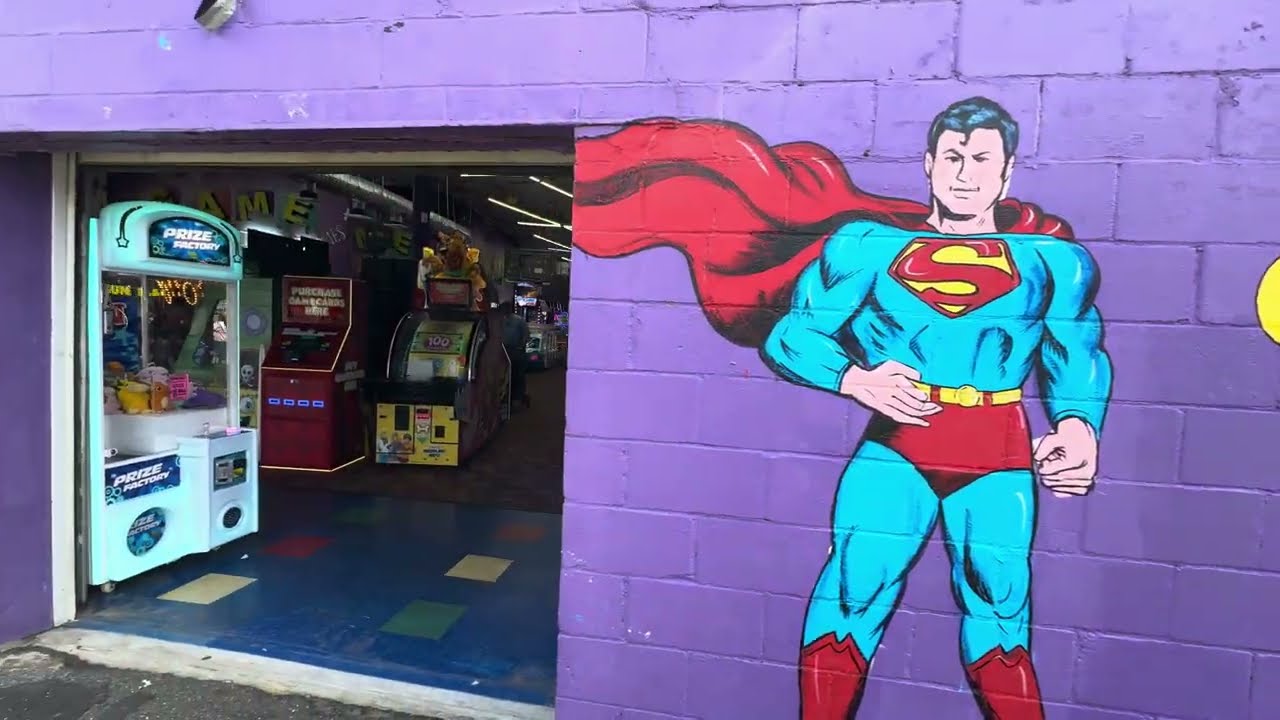 Keansburg Amusement Park games & arcade 4K walkthrough (New Jersey), April 2024