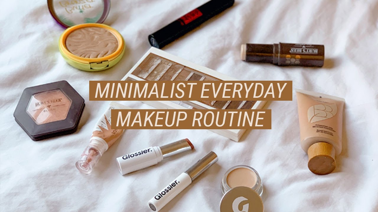 minimalist makeup routine | 9 products, 3 looks