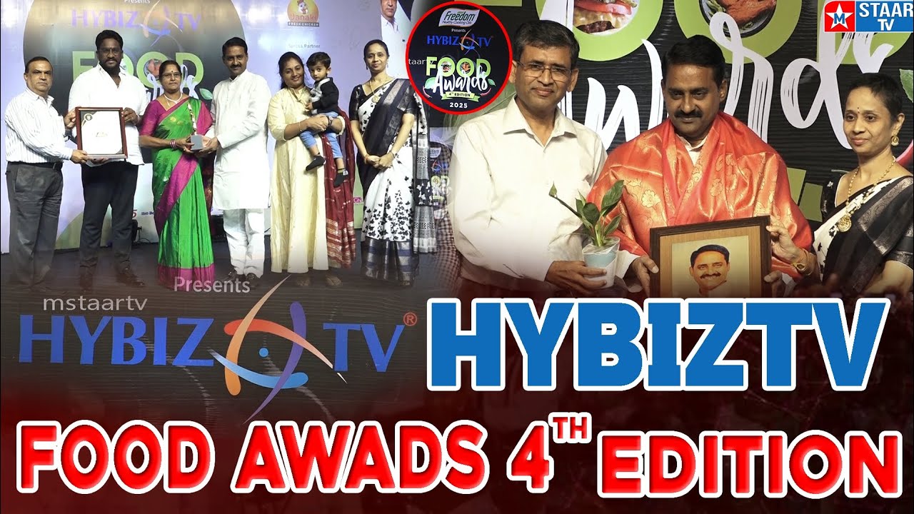 Hybiz Tv Food Awards 4th Edition | Food Awards | Freedom Oils | M STAAR TV 