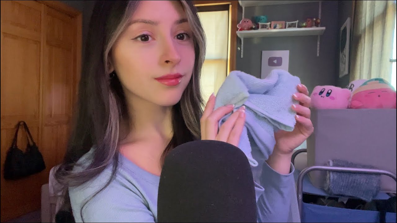 ASMR Soothing Personal Attention for sleep! 🤍✩₊⋆☾⋆₊🫧 roleplay with foley, ear to ear sounds ~